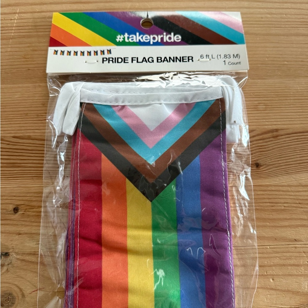 New! 6ft Pride Flag Banner